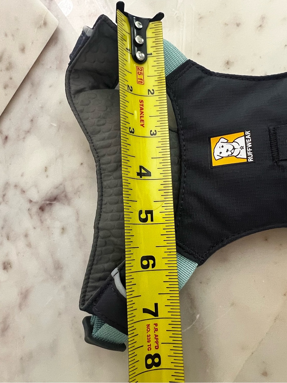 Ruffwear Front Range Dog Harness Small Blue Gray Adjustable Outdoor Hiking $48 - Picture 9 of 11